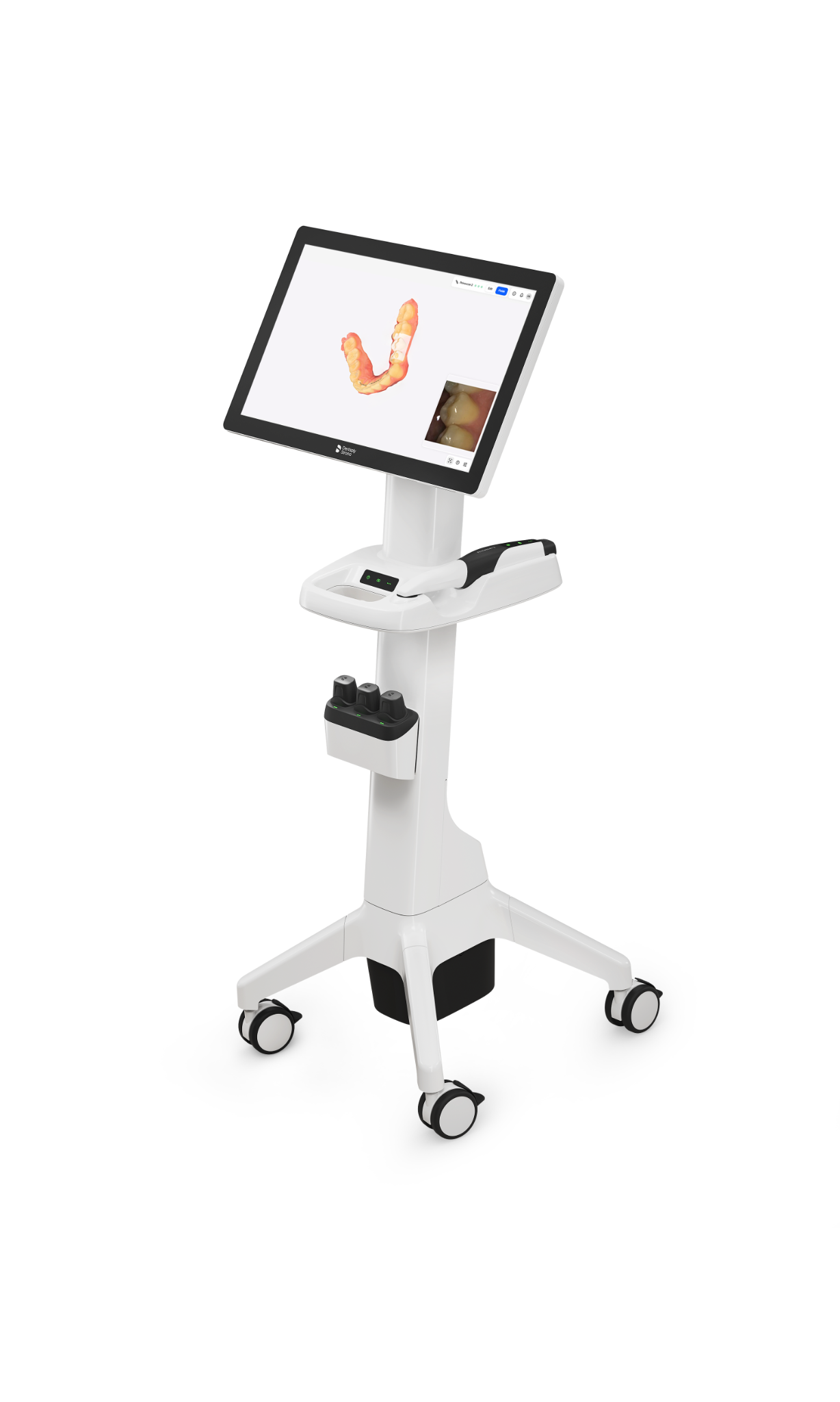 Primescan digital scanning system shown as a product illustration